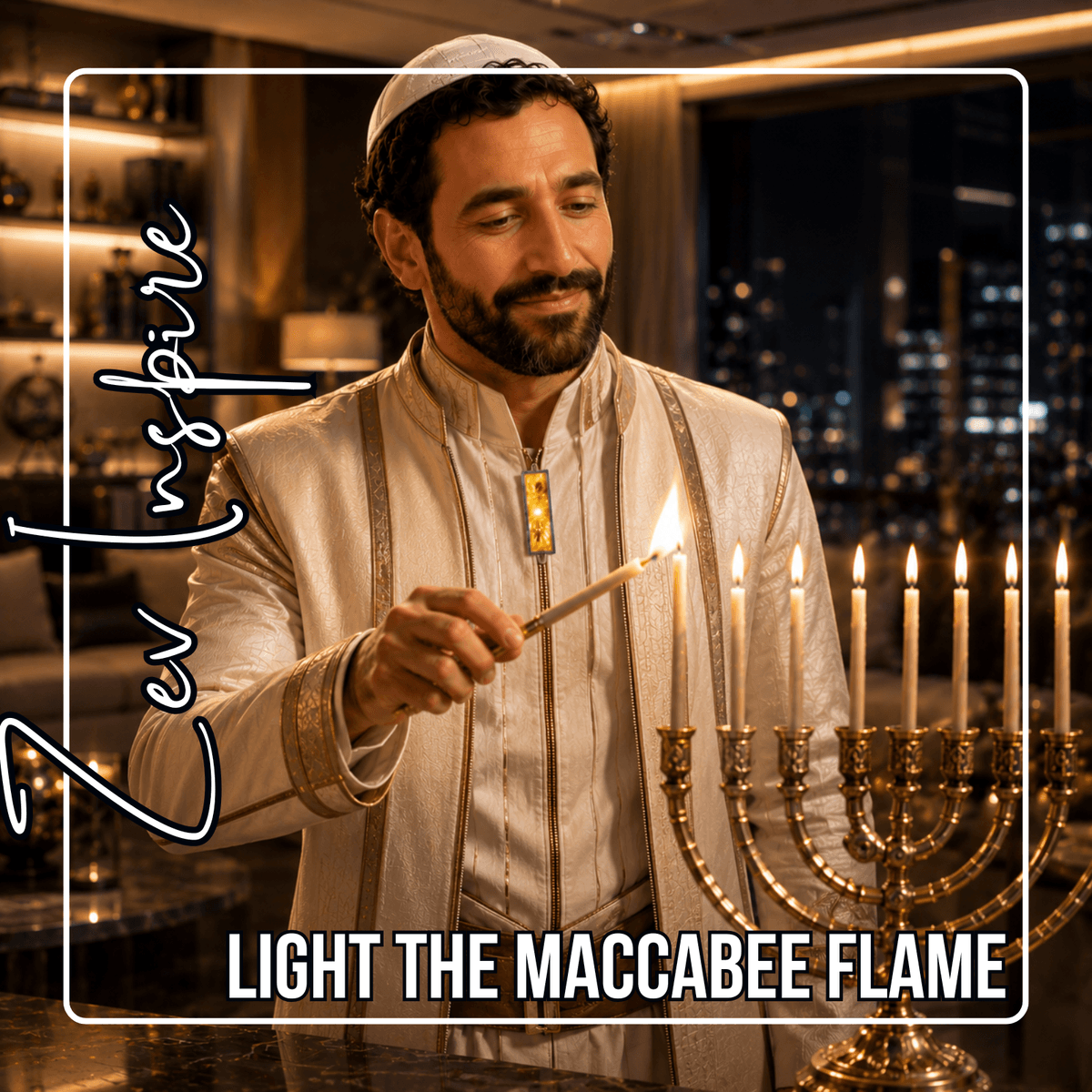 Light The Maccabee Flame